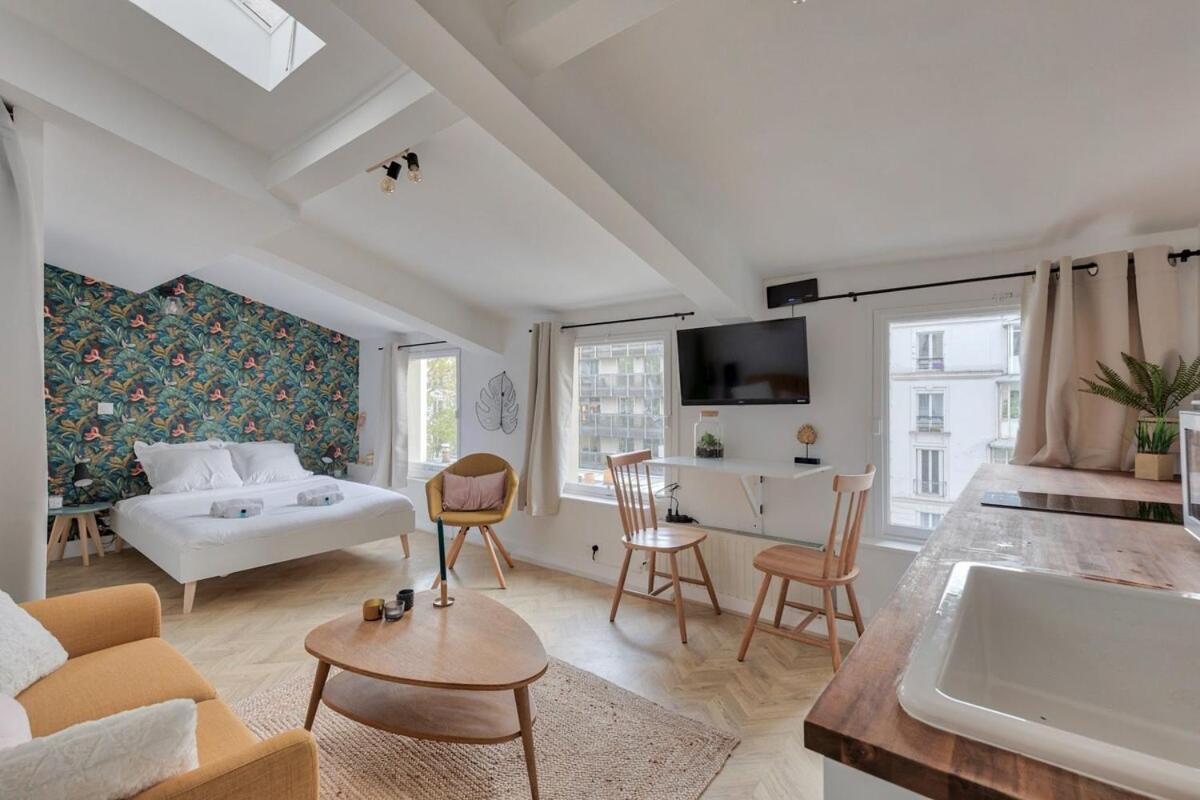 Appartement Cosy Proche Arc Triomphe - 2P París Exterior foto