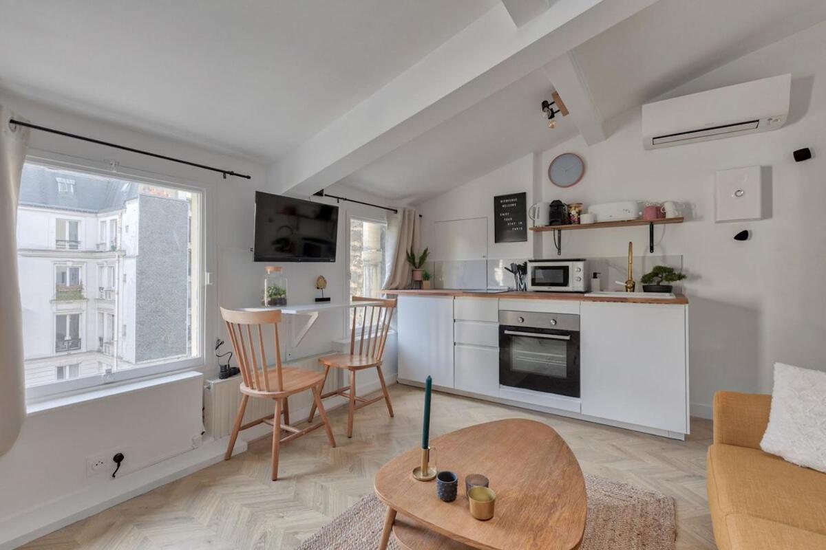 Appartement Cosy Proche Arc Triomphe - 2P París Exterior foto